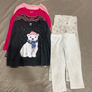 Old Navy Kids' Clothing Set - Pink, Black, White